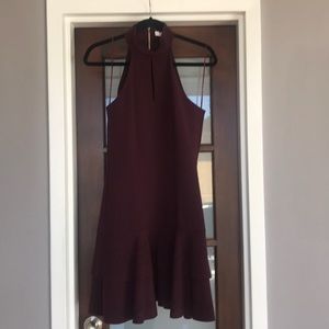 Brand NEW Parker burgundy halter dress